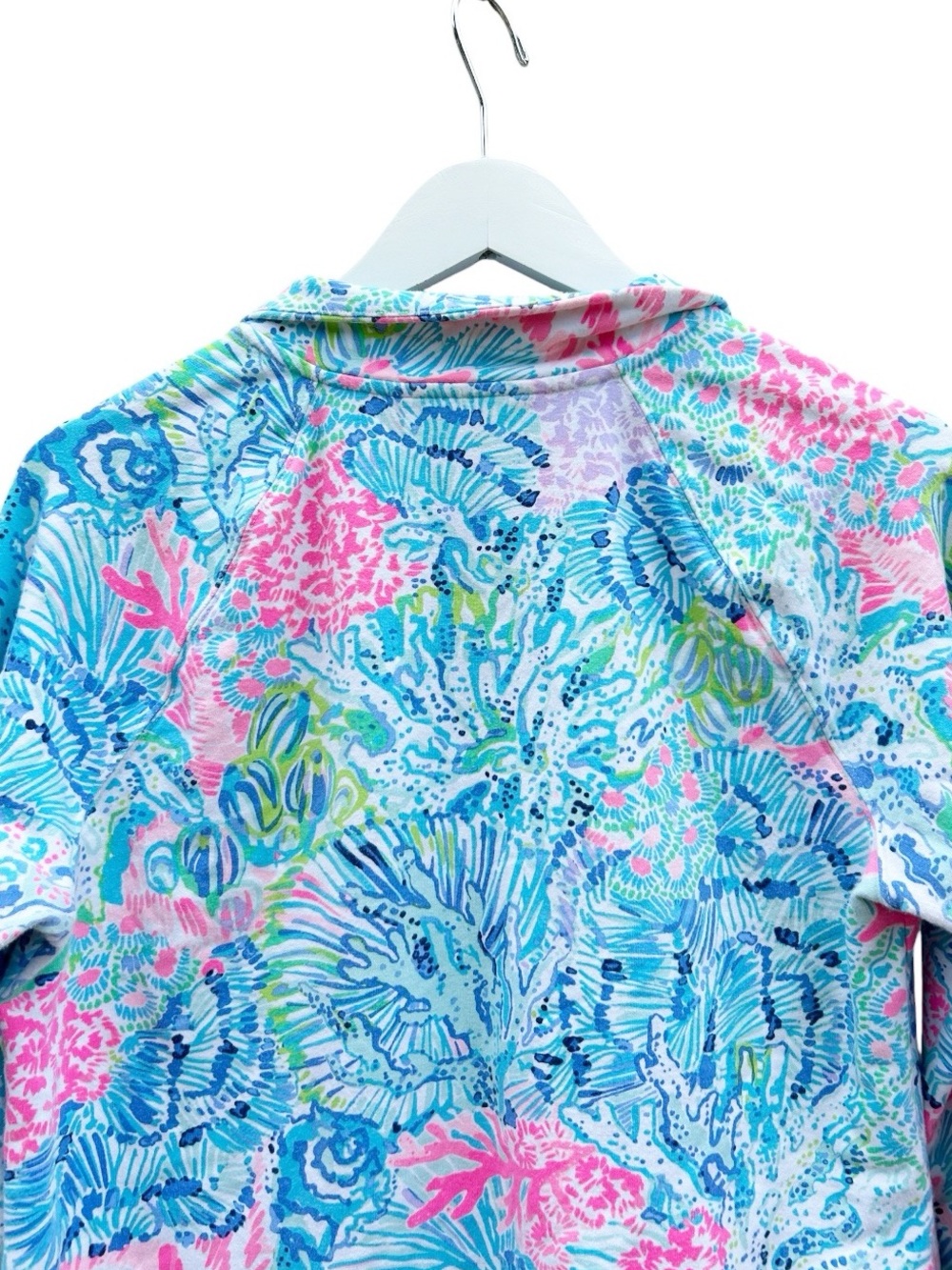 lilly Pulitzer UPF 50 skipper popover sink or swim - Picture 9 of 10